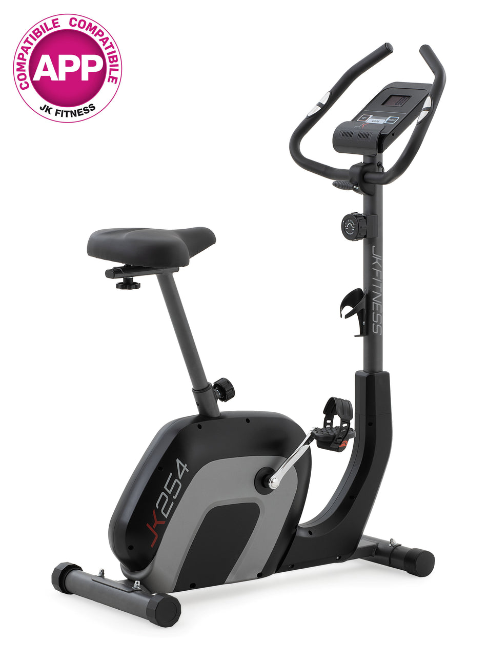 Cyclette JK Fitness JK 254 Compatibile APP Zwift e Kinomap