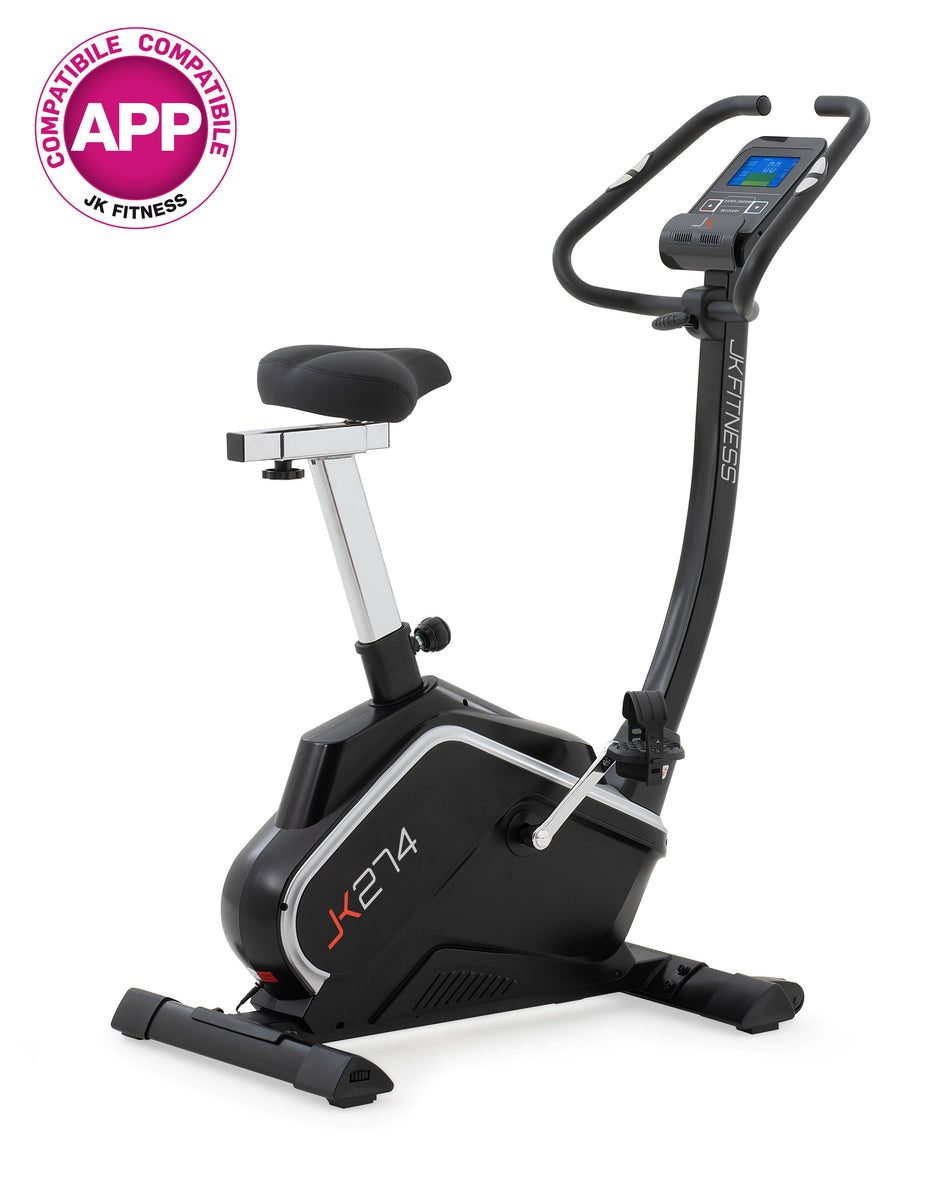 Cyclette JK Fitness JK 274 Compatibile APP Zwift e Kinomap