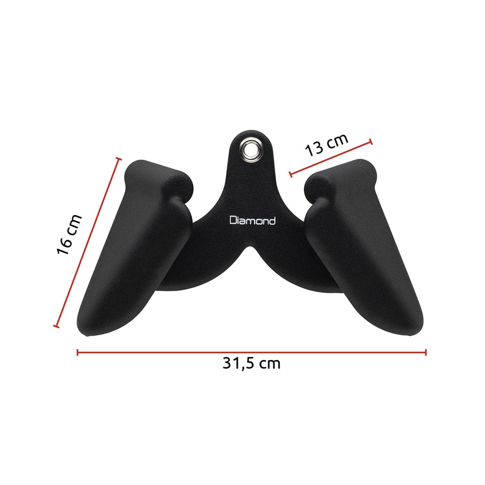 Barra stretta 31,5 cm presa neutra Diamond Professional