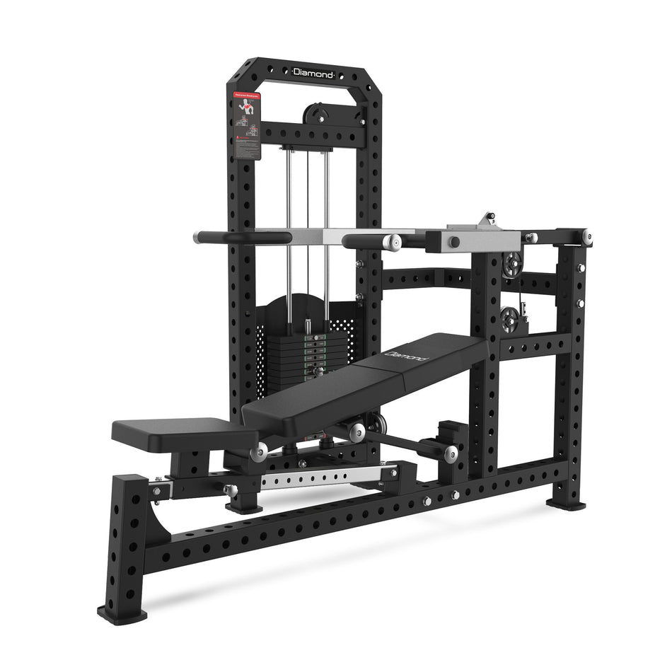 Combo Chest Press - Shoulder Press Diamond Professional Serie Rigs