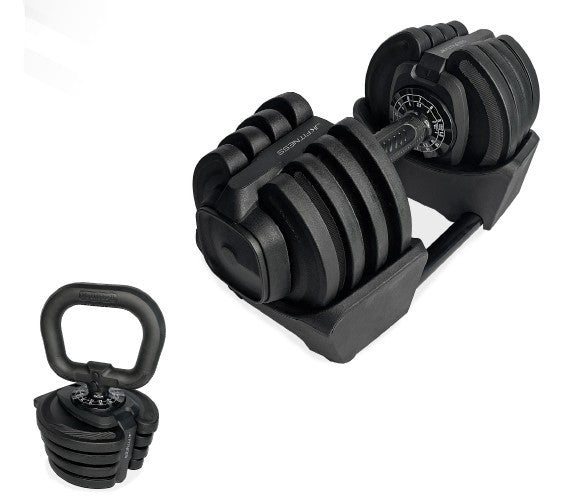 Manubrio - Kettlebell a carico regolabile 1- 18 kg JK Fitness