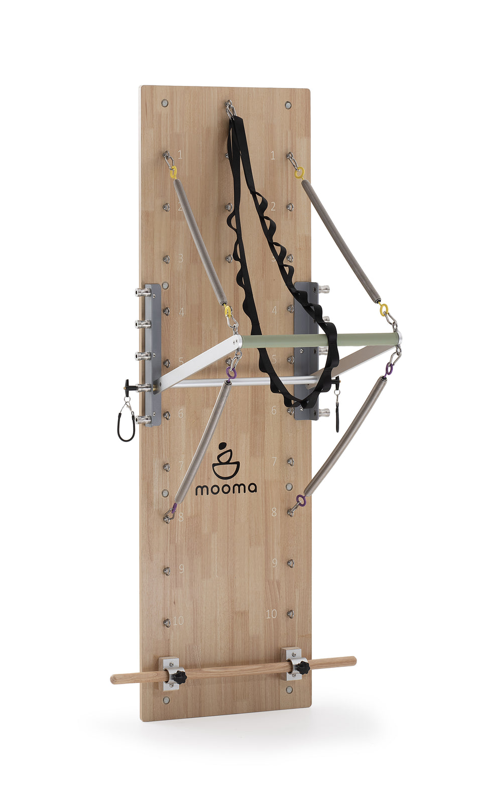 Parete attrezzata pilates in legno Mooma