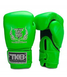 Guantoni Top King Double Lock Verde Neon - in pelle - 16 oz