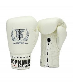 Guantoni Top King Super Competition Bianco - in pelle - 8 OZ 8 oz