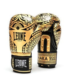 Guantoni Leone Haka GN329 Nero/Oro 10 oz