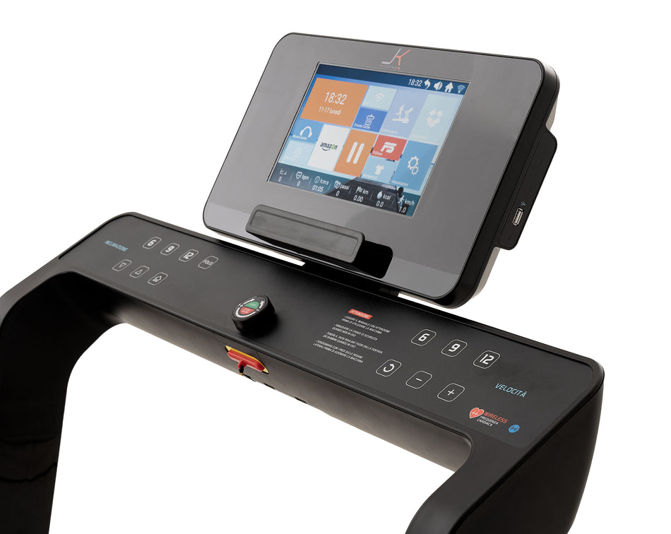 Tapis Roulant JK Fitness SC48 - Supercompact 48 TFT salvaspazio Compatibile APP Zwift e Kinomap