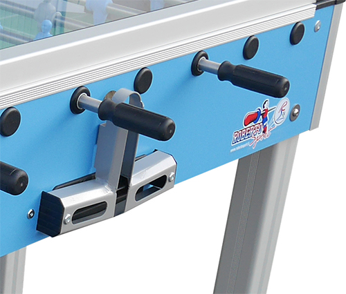 Calciobalilla Roberto Sport SUMMER FREE COVER Azzurro - aste rientranti