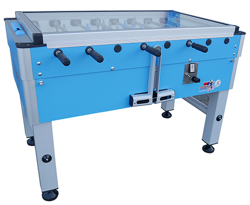 Calciobalilla Roberto Sport SUMMER COVER Azzurro - aste rientranti