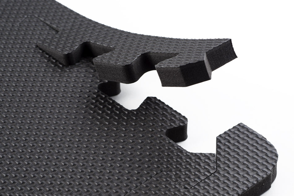 Tappeto componibile Movi fitness black