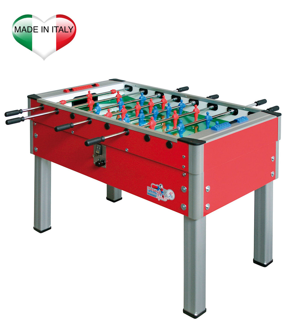 Calciobalilla Roberto Sport NEW CAMP SUPER Rosso - aste rientranti