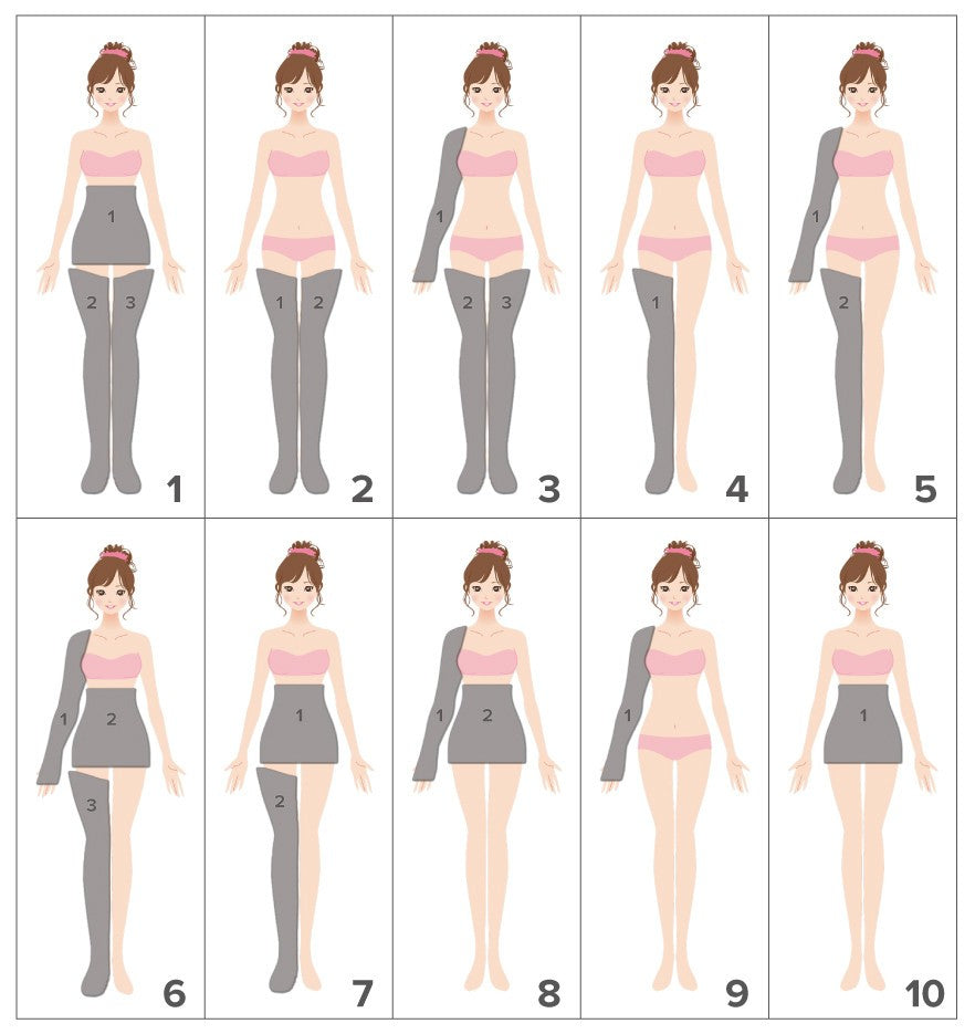 Pressoterapia PressoMassaggio MESIS PLUS+ PRO - 2 Gambali + Kit Slim Body + Bracciale