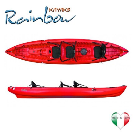 Kayak 2-3 posti Rainbow ORCA EXPEDITION