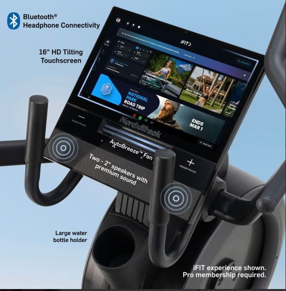 Promo Step Climber XL Nordictrack cod. NTEL16825-INT - 22 livelli di resistenza digitale - compreso 1 anno di abbonamento IFIT