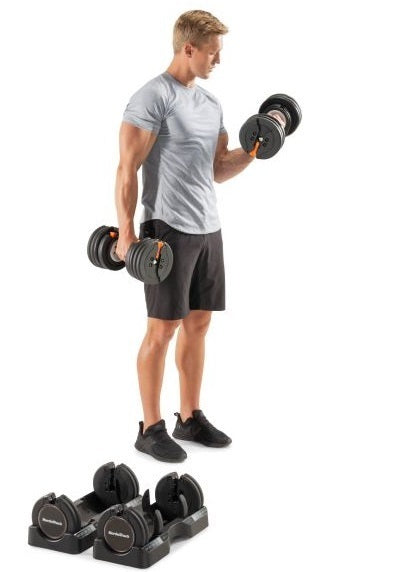 Nordictrack Coppia Di Manubri A Carico Regolabile da 25 kg = 50 KG Cod.NAMSDB20-INT