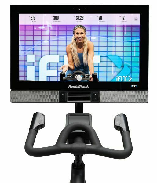 Gym Bike Nordictrack  Studio 27i - con App Ifit integrata - schermo touchscreen da 27" - compreso 1 anno di abbonamento IFIT