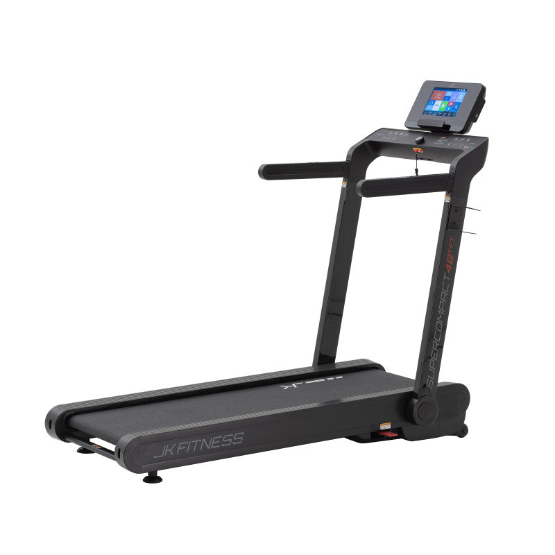Tapis Roulant JK Fitness SC48 - Supercompact 48 TFT salvaspazio Compatibile APP Zwift e Kinomap